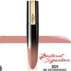 L’Oreal Paris 301 Be Determined Brilliant Signature Shiny Lip Stain